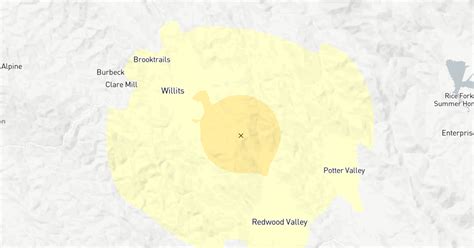 Earthquake: Magnitude 3.5 quake hits near Ukiah, Calif ...