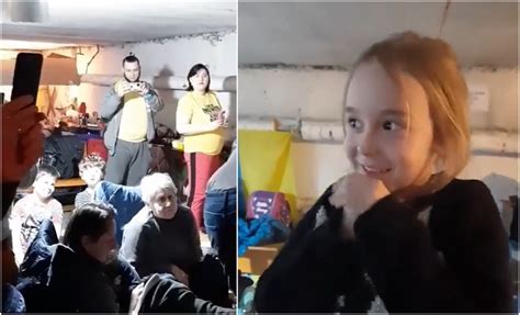 Watch Ukrainian Girl Sings Let It Go Inside Bomb Shelter Tvmnewsmt