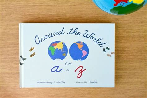 Montessori Around The World From A To Z Book Cursive
