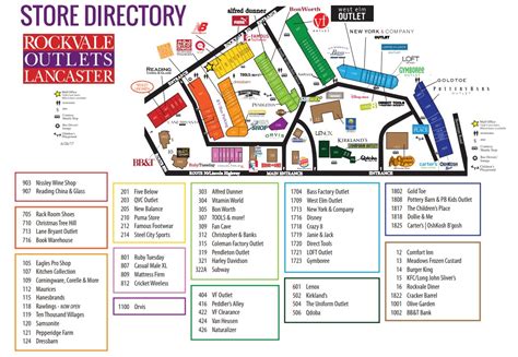Hanes brands outlet store is located in san clemente city of california state. The Shops at Rockvale (60 stores) - outlet shopping in ...