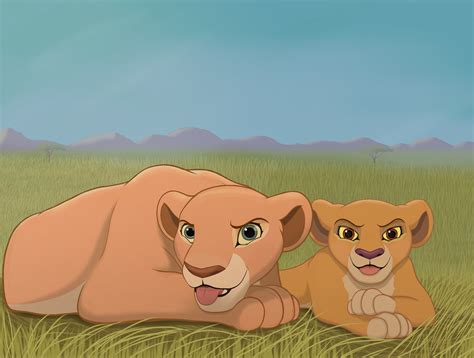 238054 Safe Artistalcosaurusrex Kiara The Lion King Nala The Lion King Big Cat