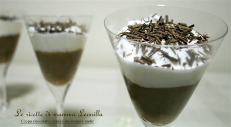 Maybe you would like to learn more about one of these? COPPA CIOCCOLATO E PANNA -ricetta simil coppa malù
