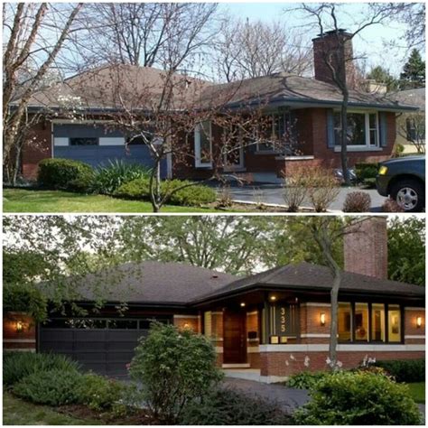 Brick has been an essential building material for thousands of years. Prairie Modern, ranch house remodel | House Renovations ...