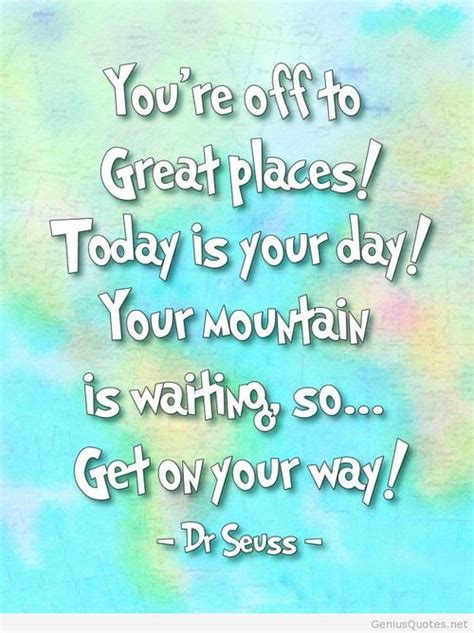 Dr Seuss Quotes About Travel Quotesgram