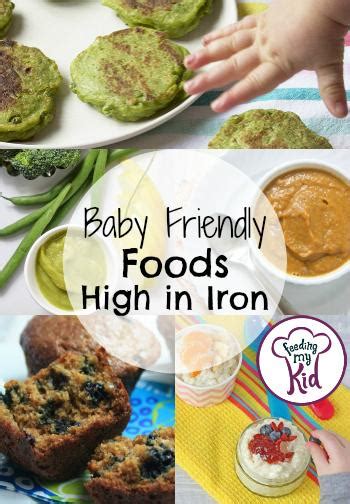 Foods High In Iron. Baby Friendly, Iron-Rich Recipes!