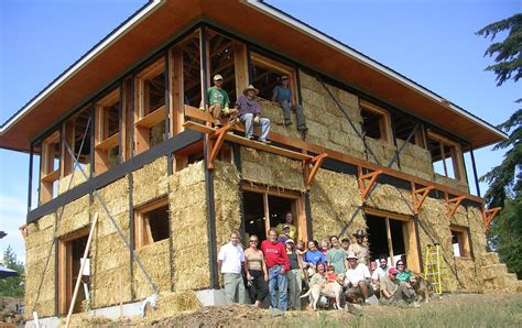 Snowden Wa Straw Bale Home By Green Home Construction Home
