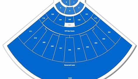 white river amphitheater seating chart