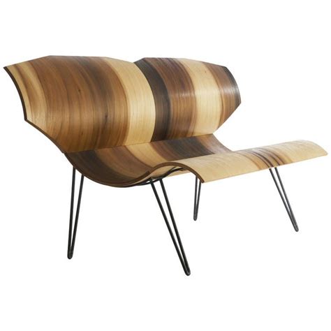 U bend swinging chair stand. "Pillow Talk" Bent Poplar Plywood Loveseat | From a unique ...