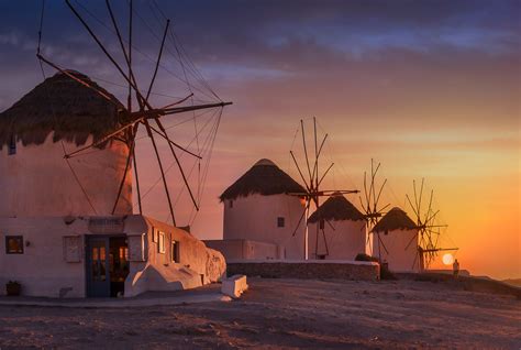 Mulini A Vento Mykonos Grecia Il Fotografo