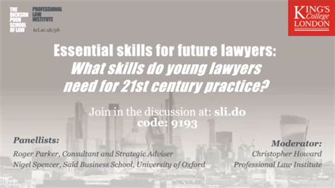 Future Of Legal Practice Essential Skills For Future Lawyers Youtube