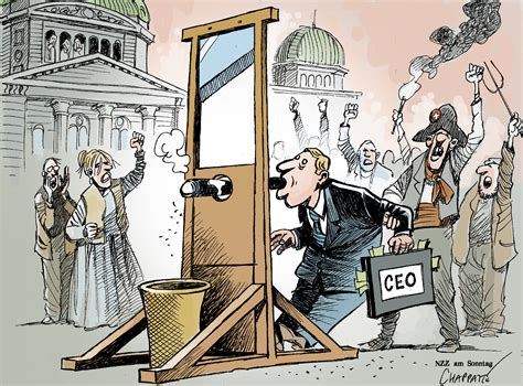 Hauts salaires la révolution suisse Globecartoon Political Cartoons Patrick Chappatte