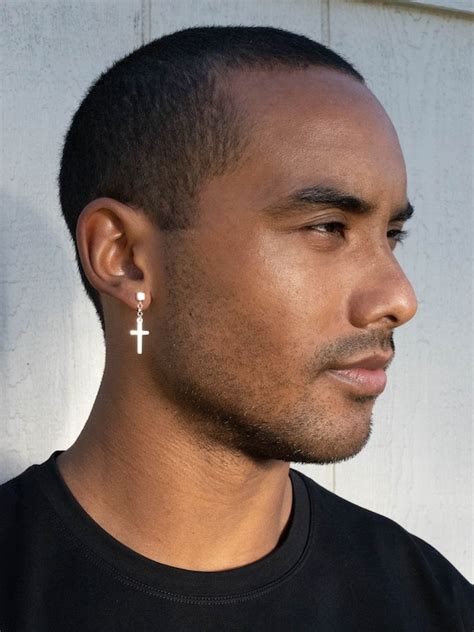 Guys Here S Why You Need To Give The Dangly Earring Look A Shot Spy Hanging Earring Men