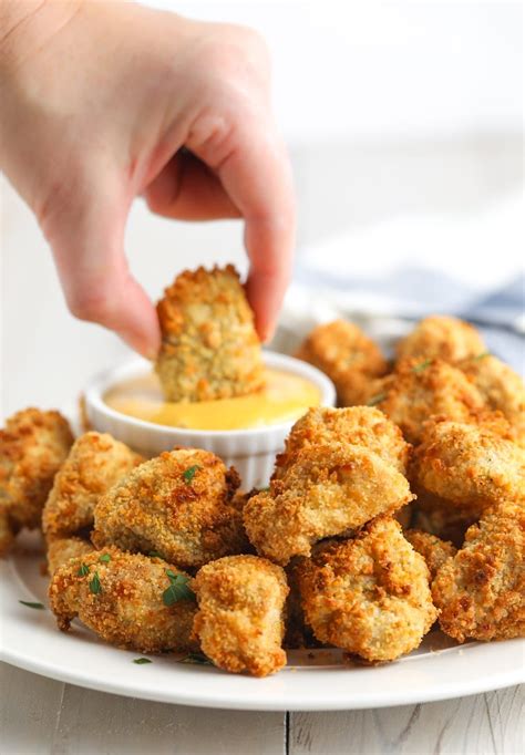 These crispy keto chicken nuggets are quick and easy in the air fryer. Pin on Best RECIPES on Pinterest