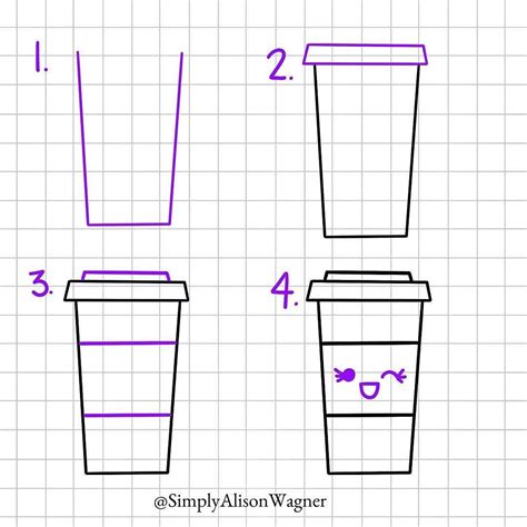 You Know Youve Always Wanted To Know How To Draw A Coffee Cup So