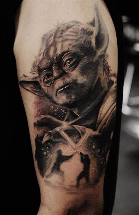 Check out these baby yoda tattoos for the truly obsessed. 40 Awesome Star Wars Tattoo Designs | Amazing Tattoo Ideas
