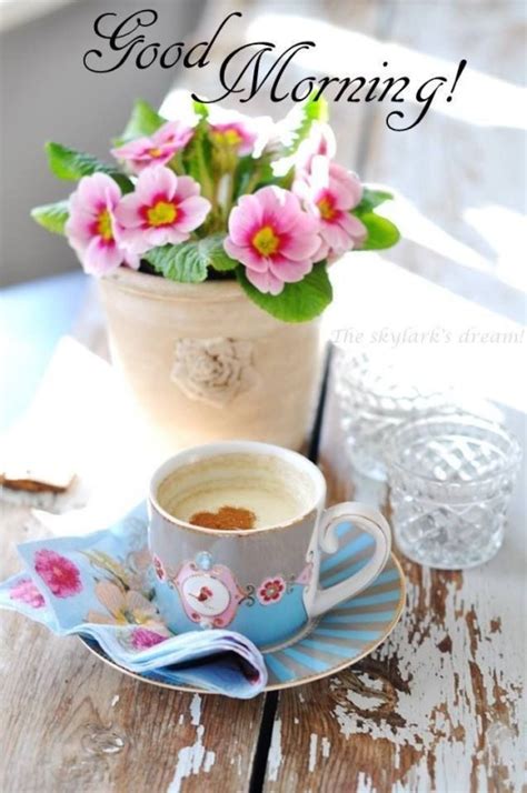 Good Morning With A Cup Of Tea Good Morning Wishes And Images