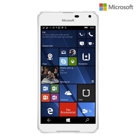 Taganga Celular Microsoft Lumia 650 Ds 4g Win10 Blanco