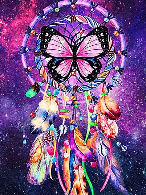 Jawecci Fantasy Dream Catcher Diamond Painting Kits For