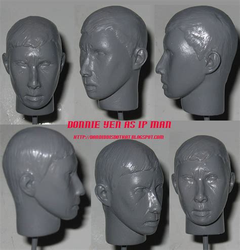 Finale * enter the fat dragon. dandiddisdothat: 1/6 scale Donnie Yen as Ip Man headsculpt