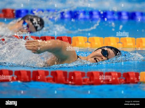 Great Britains Eleanor Simmonds Competes In The Womens 400m Freestyle