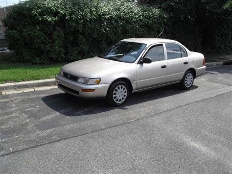 The corolla e100 was the seventh generation of cars sold by toyota under the corolla nameplate. 1995 Toyota Corolla DX for Sale in Millersville, Maryland ...