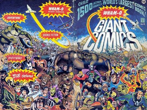 Wham O Giant Comics Giant Size 1 Wham O Mfg Co Comic Book Value