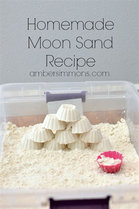 Homemade Moon Sand Recipe T This Grandma Is Fun