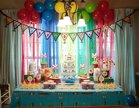 Pearls Handcuffs And Happy Hour Mario Bros Birthday Party Ideas