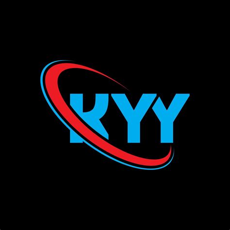 logotipo de kyy carta kyy diseño del logotipo de la letra kyy logotipo de las iniciales kyy