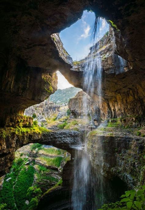 Beautiful Waterfall In Mount Lebanon ~ Nature Conservancy