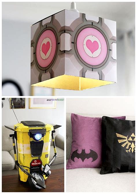 Our Nerd Home Diy Geek Projects Portal Lamp Claptrap Trash Can