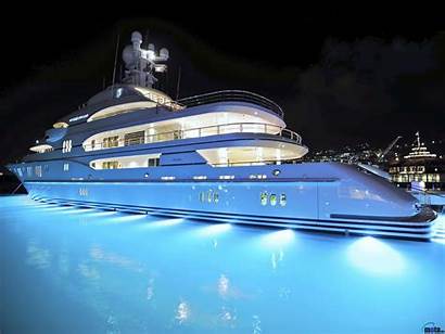 Yacht Yachts Wallpapers Luxury Lurssen Mega Ilina
