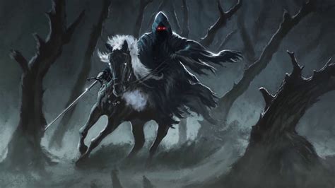 Nazgûl Ringwraiths Lord Of The Rings Soundtrack Animated Artwork