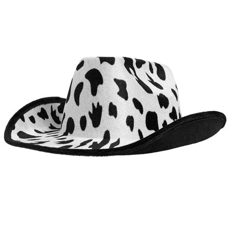 Cow Print Cowboy Hat For Men Women Girls Western Cowgirl Hat For