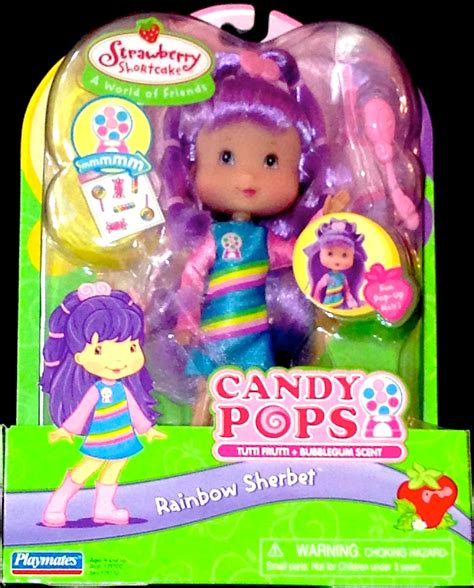 Candy Pops Rainbow Sherbet Doll Strawberry Shortcake Friend