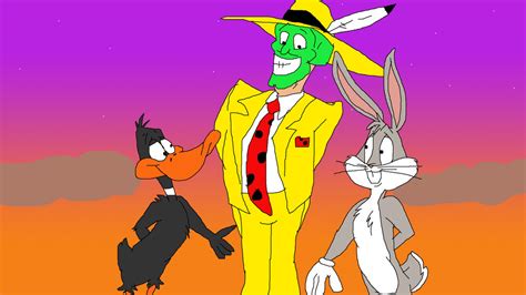 Bugs And Daffy And Stanley Ipkiss By Tomarmstrong20 On Deviantart