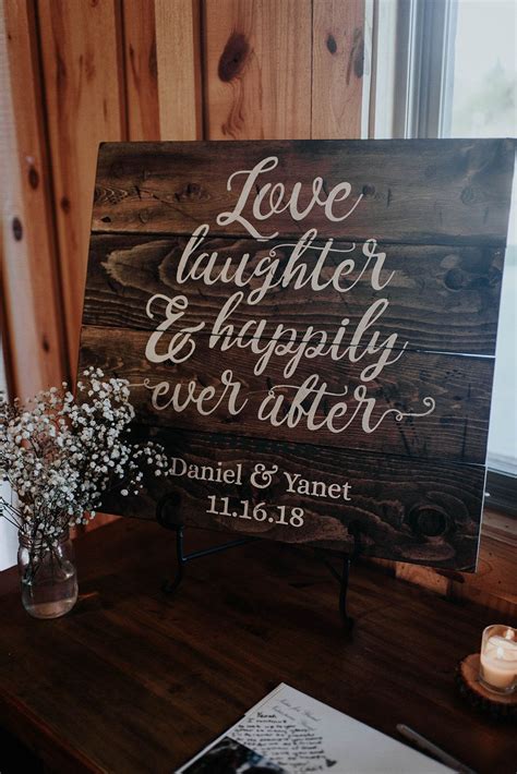 23 Gorgeous Rustic Wedding Sign Ideas Weddinginclude