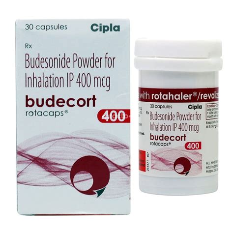 Brand Budecort Budesonide Powder For Inhalation Ip 30 Capsules