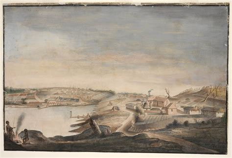 View Of Sydney Cove Painted By Thomas Watling State Library Of Nsw