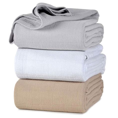 All Soft King Size 108 X 90 Durable Cotton Blanket Lodging Kit