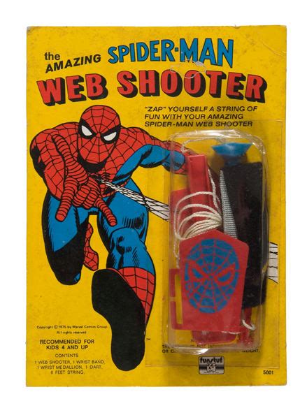 The Amazing Spiderman Web Shooter Was A Favorite Childhood Toy