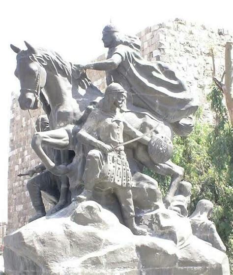 Salahuddin Ayyubi Hero Of Islam Statue Sculptures Lion Sculpture