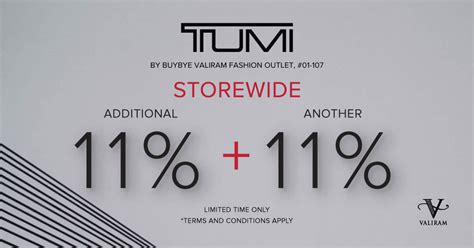 Up To 50 11 Another 11 At Tumi Imm Only Till 15th Nov
