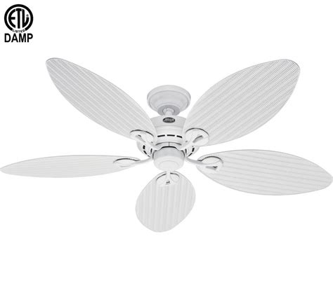 Some remote systems are builtin and an intergal part of the fan. Hunter 54098 Bayview 54" Outdoor Ceiling Fan, Provencal ...