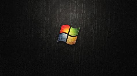Hd Wallpaper Minimalistic Microsoft Windows Logos 1366x768 Technology