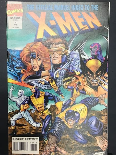 The Official Marvel Index To The X Men 1 Direct Edition 1994 Comic