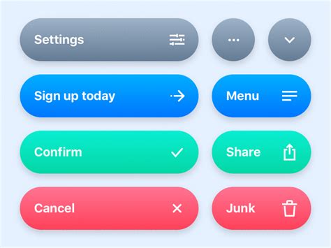 Buttons Flat 3D Call to Action CTA Forms Conversion free ...