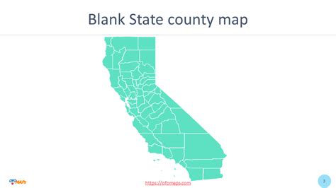 California County Map Ofo Maps