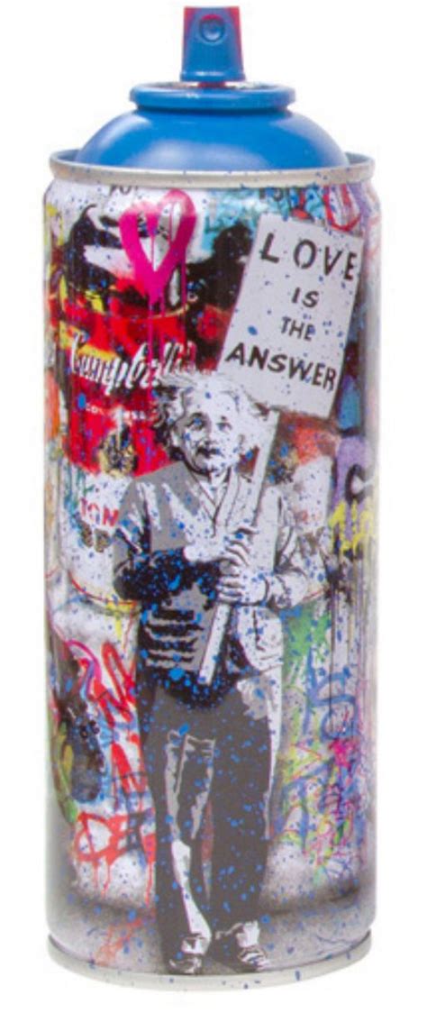 Mr Brainwash Spray Can Love Is The Answer 2020 0537 On Aug 17