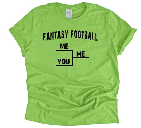 Fantasy Football T Shirt Funny Fantasy Football Bracket Shirt Etsy